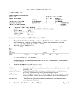 Sulfur-Elemental_MSDS