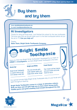 Bright Smile Toothpaste