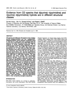 and r(purine) d(pyrimidine)