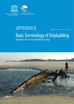APPENDIx b Basic Terminology of Shipbuilding