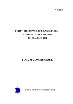 Leaders Gender Equality Declaration