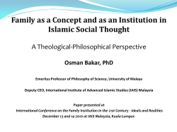 Family - IAIS Malaysia