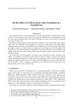On the effect of a sill on dense water formation in a marginal sea