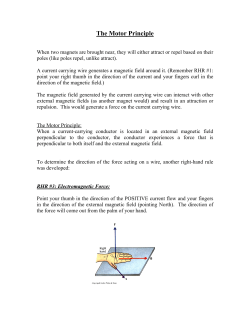 The Motor Principle - McLeod