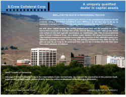 M453 for Sale of Professional Practice