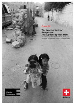 Press Kit War from the Victims` Perspective