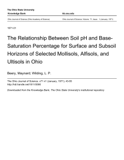 The Relationship Between Soil pH and Base