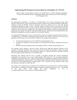 Implementing RF Heating in Fractured Bedrock to - CLU-IN