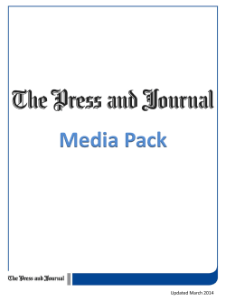 Media Pack - Press and Journal