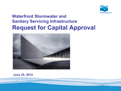 Bayside Stormwater and Sanitary Capital