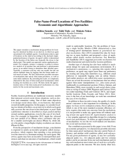 False-Name-Proof Locations of Two Facilities: Economic and