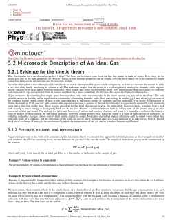 5.2 Microscopic Descript...An Ideal Gas - PhysWiki