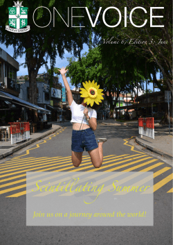 Scintillating Summer OneVoice June