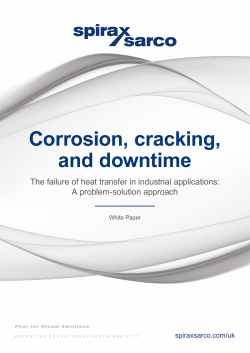 Corrosion, cracking, and downtime
