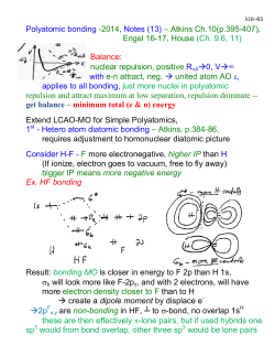 Polyatomics-14(13) - UIC Department of Chemistry
