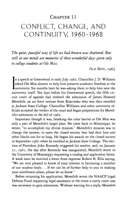 the Excerpt - UM History of Integration