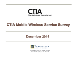 2014 CTIA Survey