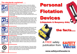 our Personal Floating Devices