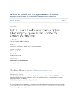 BSPHS Forum: Golden Anniversaries