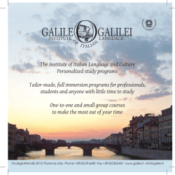 D&eacute;pliant PDF - Istituto Galilei