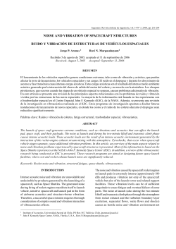 Noise and vibration of spacecraft structures