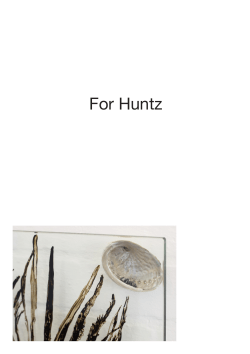 For Huntz - Olivia Koh
