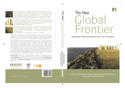 Urbanization, Poverty and Environment in the 21st Century