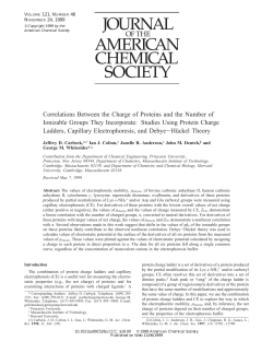 Correlations Between the Charge of Proteins and the Number