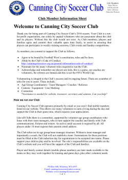 CCSC Member Information 2016 PDF