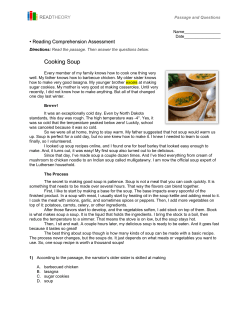 Cooking Soup - Learn English Easy