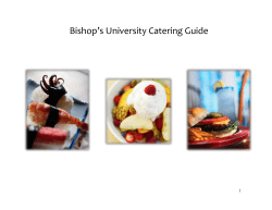 Lunch Menu - sdxcampusservices.com