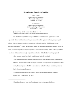 Defending the Bounds of Cognition