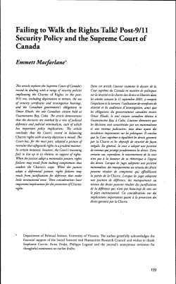 Failing to Walk the Rights Talk? Post