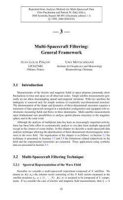 Analysis Methods for Multi-Spacecraft Data