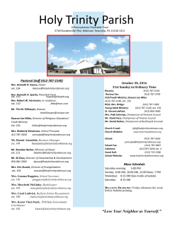 Holy Trinity Parish - Holy Trinity