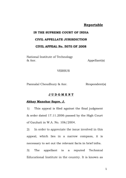 - 02-07-2015 - Supreme Court of India