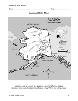 Alaska State Map