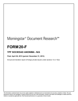 Morningstar&reg; Document Research