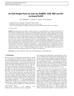 An EUV Bright Point as seen by SUMER, CDS, MDI and EIT on
