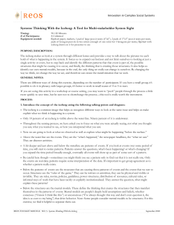 Systems Thinking With the Iceberg