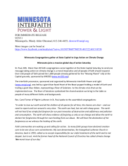 Moving Faith Press Release