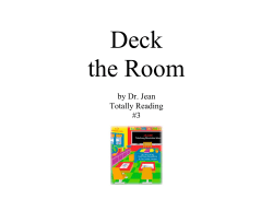 Deck the Room