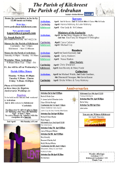 2nd April - Ardrahan – Parish Website