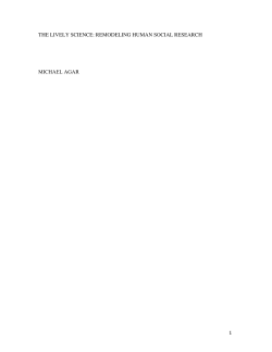 The Lively Science sample chapter
