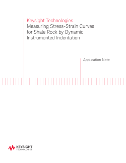 Measuring Stress-Strain Curves for Shale Rock by