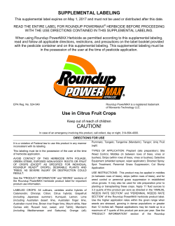 supplemental labeling - Kelly Registration Systems