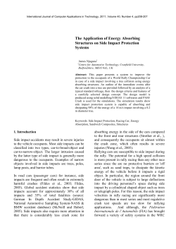 The Application of Energy Absorbing Structures on Side Impact