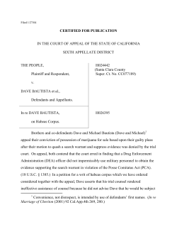 PEOPLE v. BAUTISTA - Caselaw