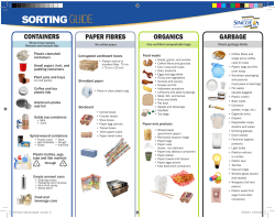 SORTING GUIDE - Simcoe County