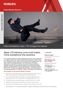Steep LTE learning curve could impact China smartphone